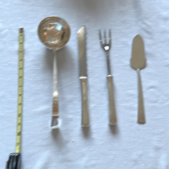 Vintage 1920’s Silver Plate 950 Marked Hostess Serving Set - Picture 3 of 13